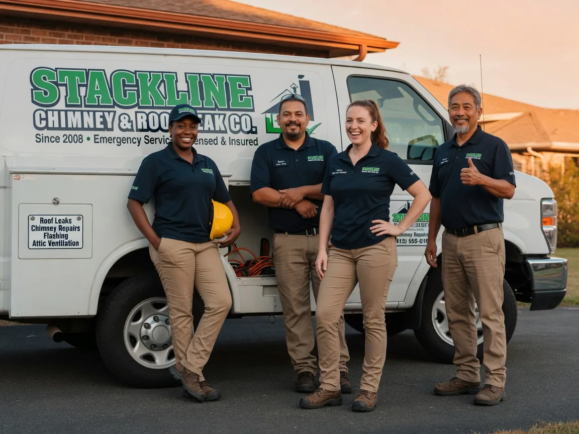 Chimney flashing repair company in Ironton, OH